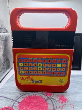 Texas Instruments Speak & Spell Vintage 1979/80 Works